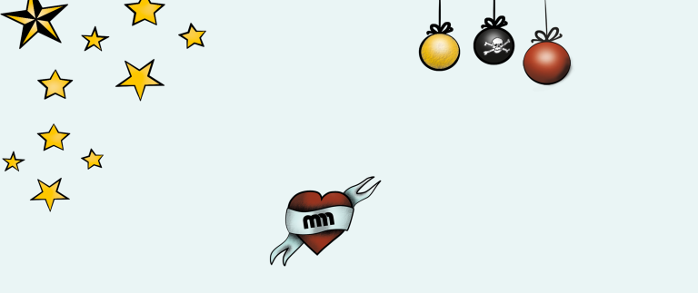 MMM Consulting, Weihnachtsmailing, Illustration, Layout, Karte