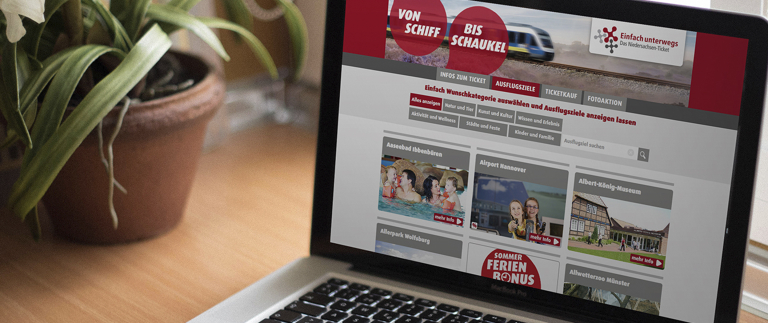 Website niedersachsenticket.de